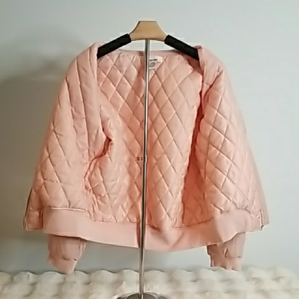 Sans Souci Pink Kids Puffer Jacket